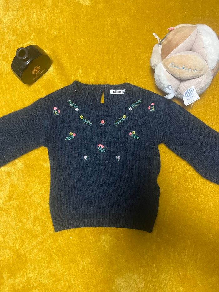 Pull laine fille 24 mois