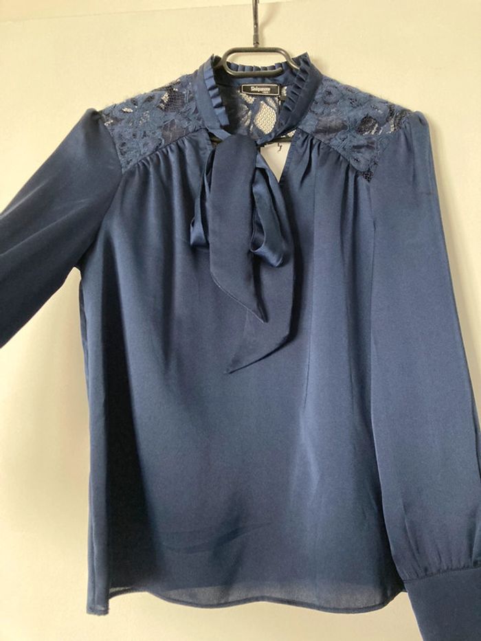 Blouse bleu marine Sinequanone taille S neuve