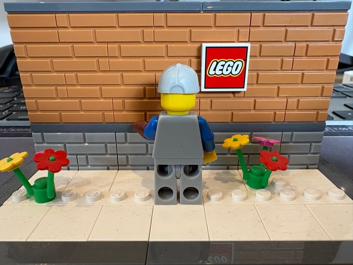 Figurine Lego Baseball Fielder, Series 10 (col157) - photo numéro 2