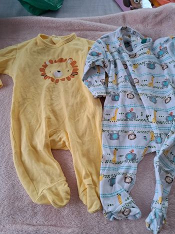 Lot de 2 pyjamas 3 mois