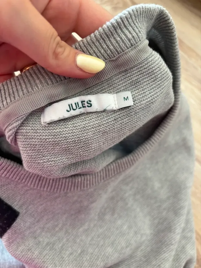 Pull gris - Homme - 38/M - photo numéro 3