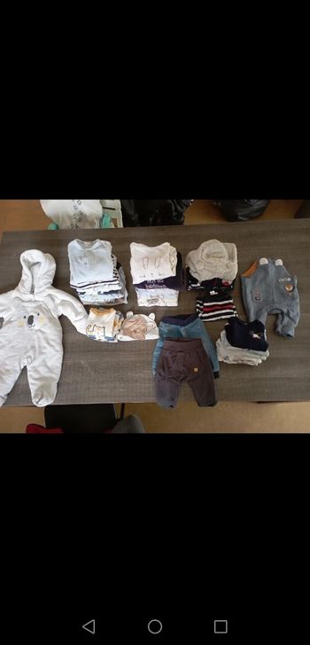 Lot vêtement garçon 3 mois