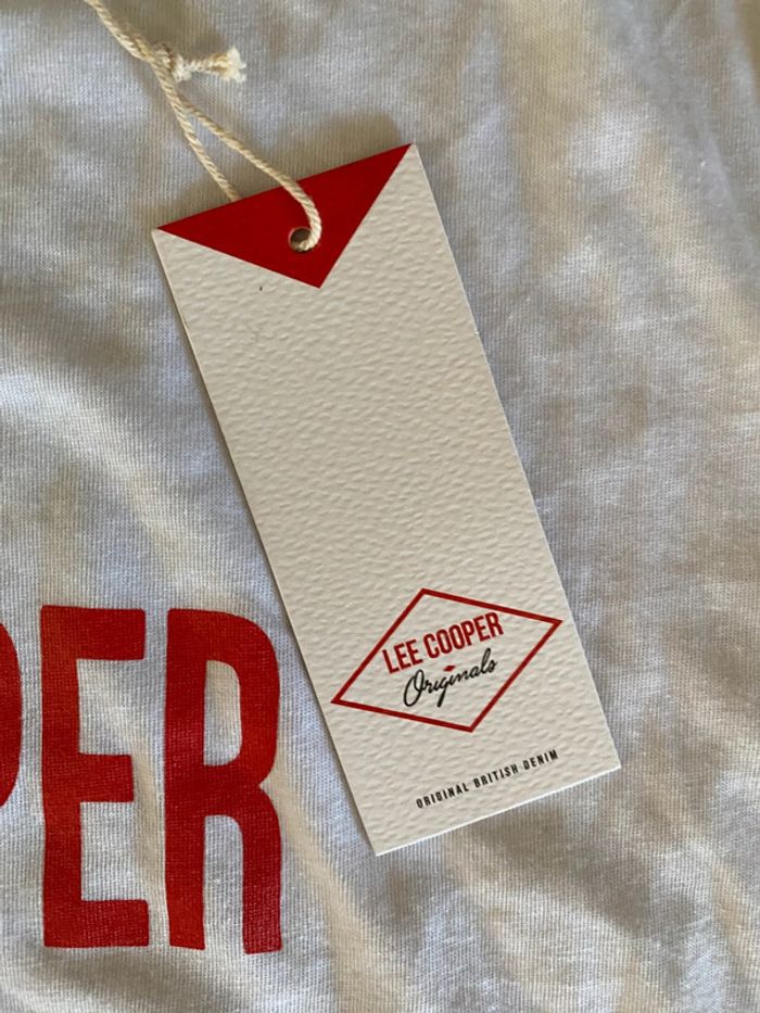 Tee shirt Lee Cooper blanc neuf avec étiquette taille M / L - photo numéro 12