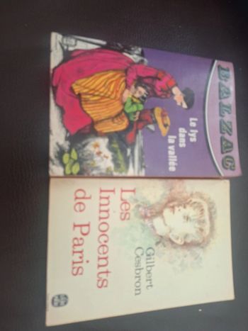 Lot 2 livres de poches classiques
