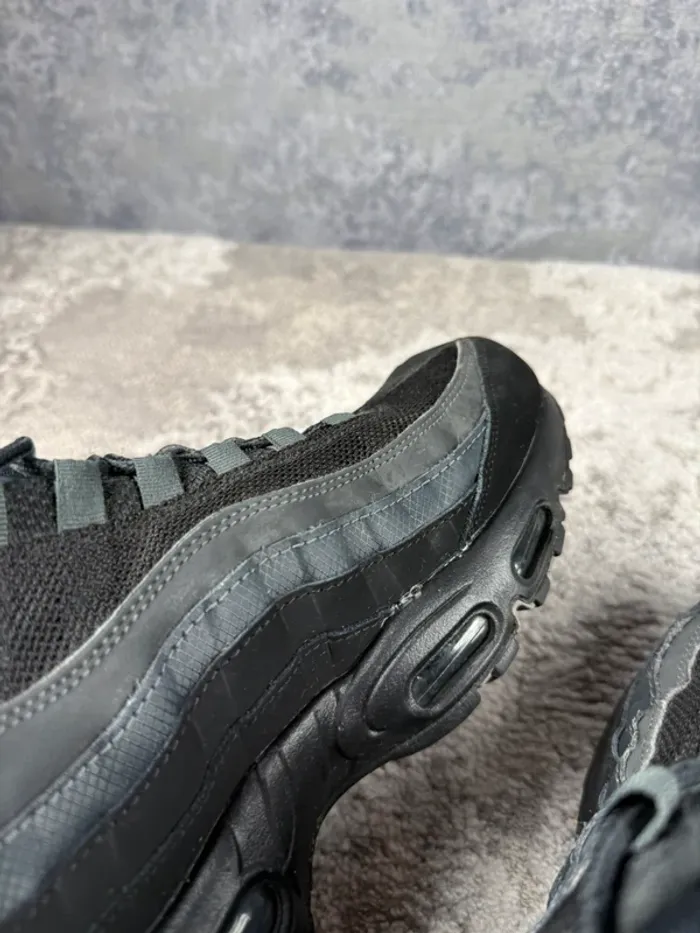 Nike Air Max 95 - Black Anthracite - Black & Grey - photo numéro 14