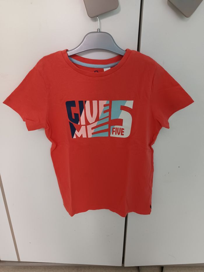 Lot de 5 tee short garçons 8 ans - photo numéro 5