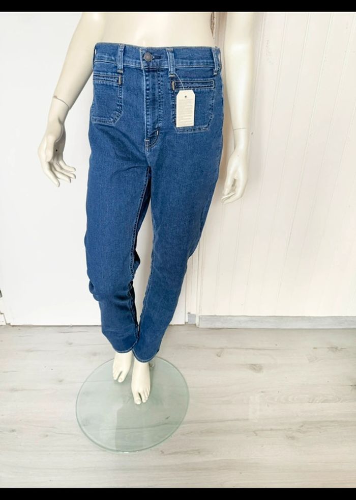 Jean Levi’s 724 Slim Straight – Taille 30/30 – Bleu classique – Neuf avec étiquette - photo numéro 7