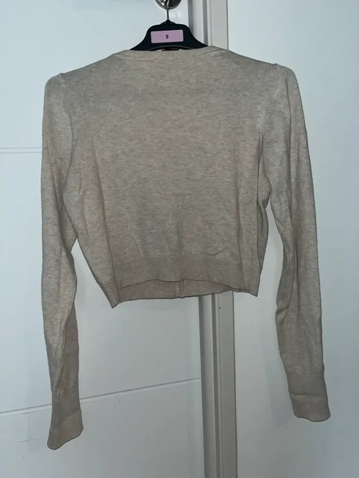 Gilet court beige taille 38 PIMKIE - photo numéro 2
