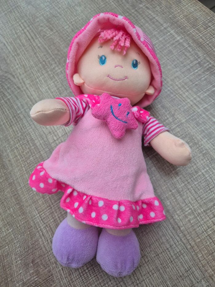 Poupée peluche 32 cm en parfait état - photo numéro 2