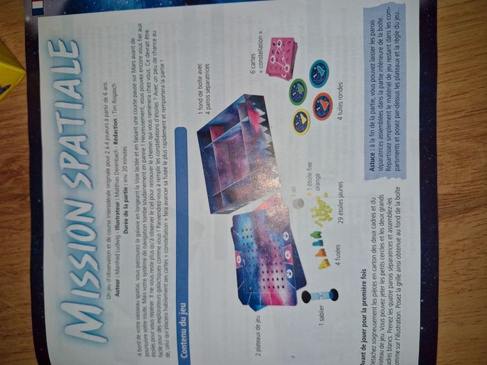 Jeu Haba / Mission Spatiale - photo numéro 5