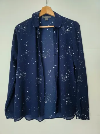 Chemisier bleu nuit