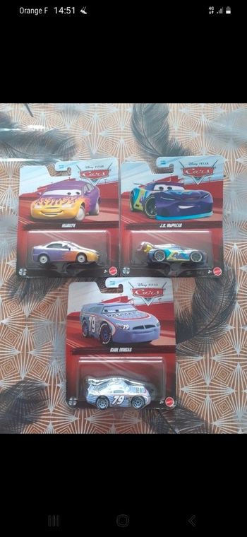 Lot de voitures cars disney 