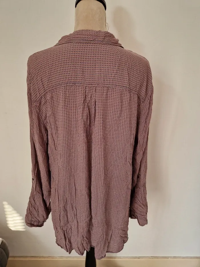 Blouse a motif phildar taille 48 - photo numéro 4