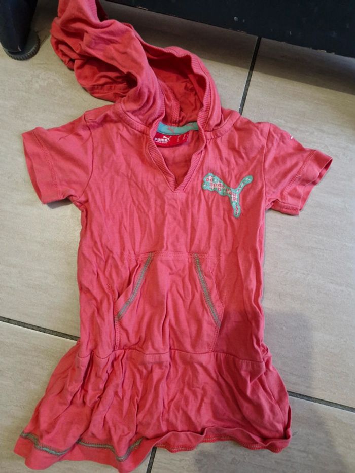Tee shirt puma rose fille 12 mois