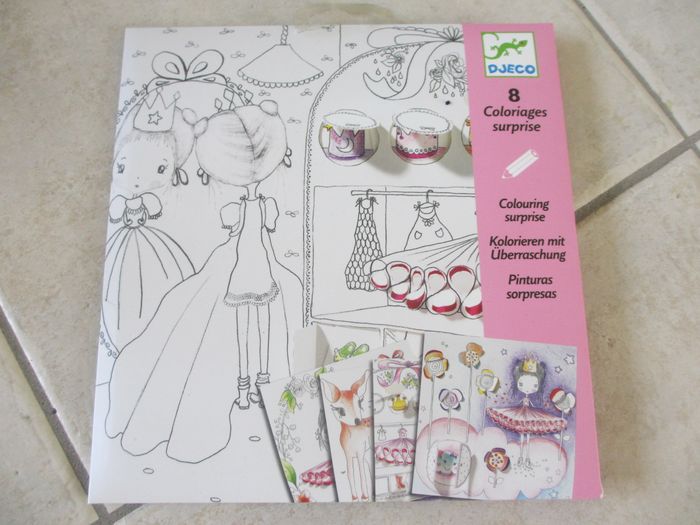 Coloriages surprise Djeco : Les petites portes de Pupi - photo numéro 2
