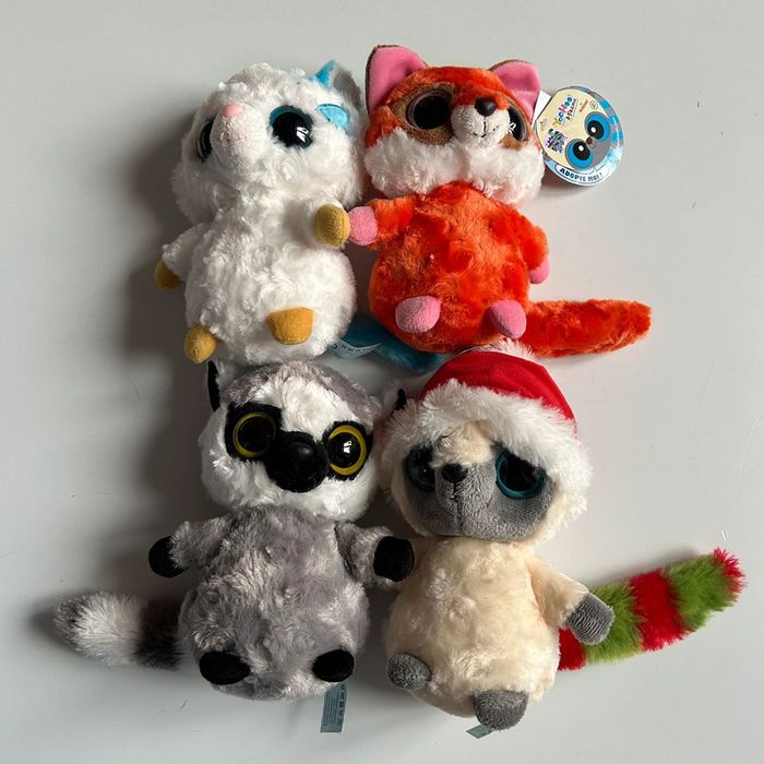 Lot 4 peluches yoohoo & Friends