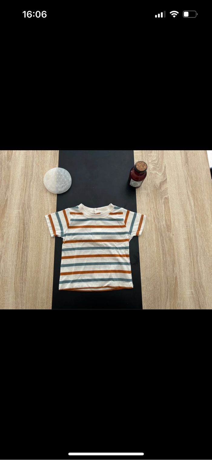 Lot de 7 tee-shirts et 1 salopette - photo numéro 6
