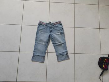 Pantacourt en jean femme naf naf 38 Ch3
