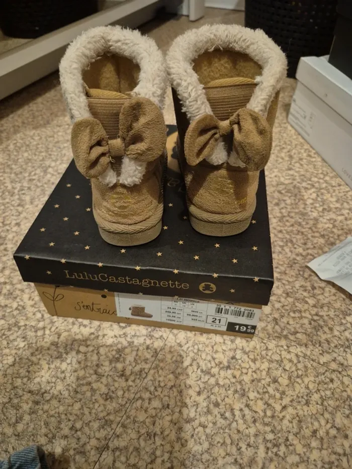 Bottes fourrés Lulu castagnette - photo numéro 3