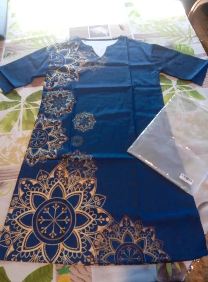 Robe d'été Shein (neuf, bleu), M / 38 / 10 - photo numéro 4