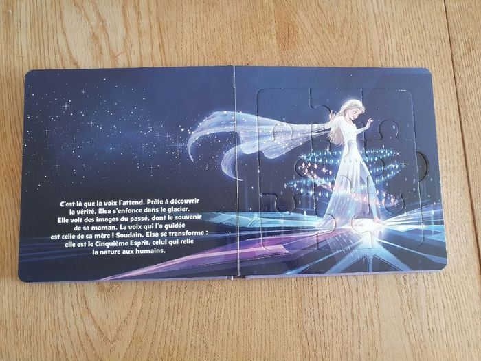 Livre puzzle La Reine des Neiges 2 - photo numéro 3