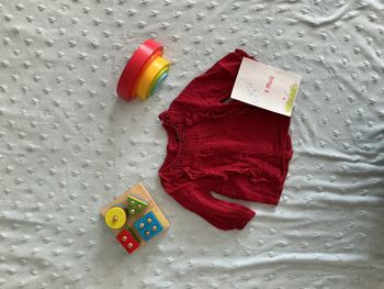 blouse manches longues bordeaux ouverture totale au dos 9 mois kiabi
