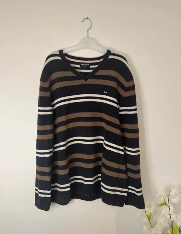Pull à rayures, Éden Park