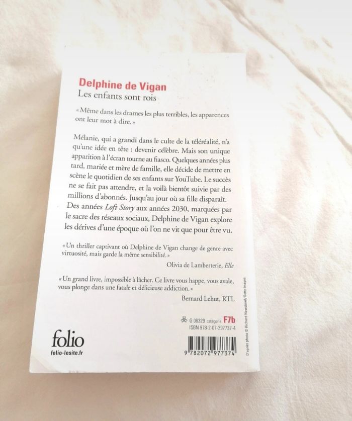 Livre les enfants sont rois de Delphine de Vigan - photo numéro 2