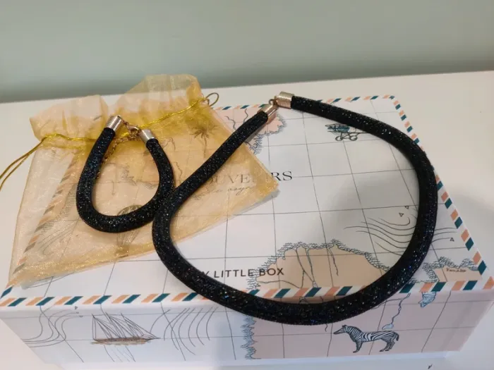 Ensemble collier et bracelet à perle - photo numéro 3