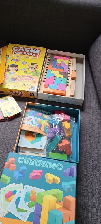 Lot de 2 jeux djeco et Gigamic