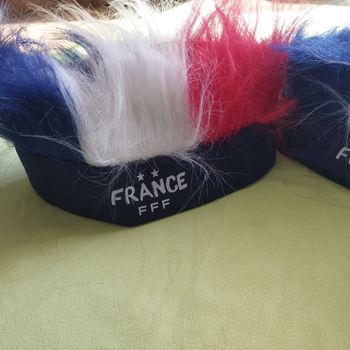 2 Bandeaux perruque France FFF Neuf