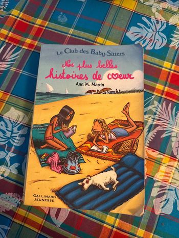 Livre nos plus belles histoires de cœur - le club des baby-sitters- ann M. Martin