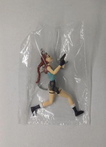 RARE Porte Clé Tomb Raider Lara Croft Classic Sunglasses Figurine