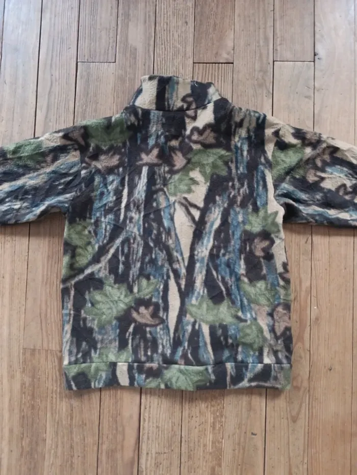 Veste polaire realtree camo chasse enfant - photo numéro 5