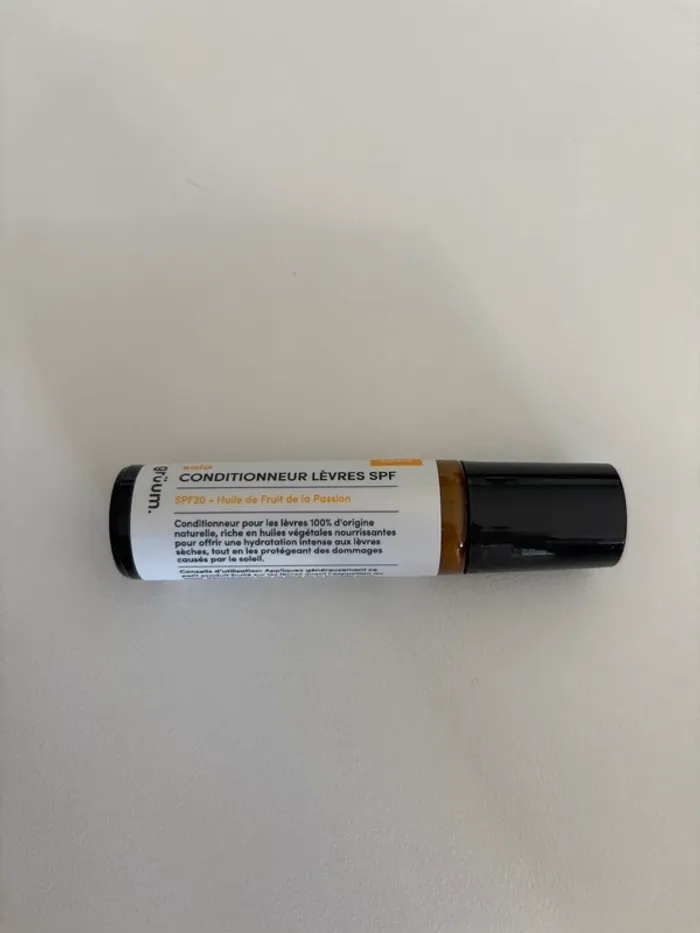 Baume à lèvres SPF 20 grüum – fruit de la passion (neuf) - photo numéro 2