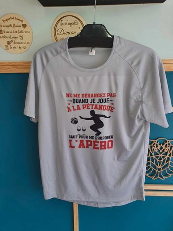 t-shirt pétanque