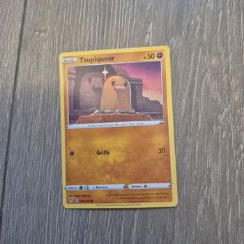 Carte Pokemon Taupiqueur Pv 50 084/189 - Carte Commune - Épée et Bouclier - Ténèbres Embrasées