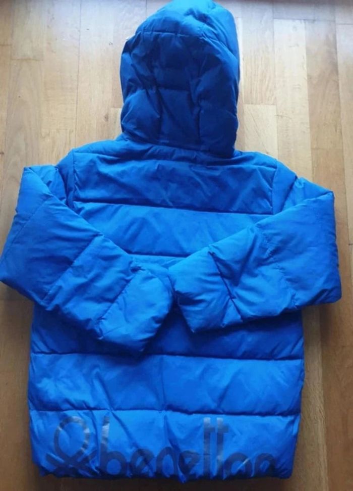 Doudoune bleue 10-11 ans United Colors Of Benetton - photo numéro 3