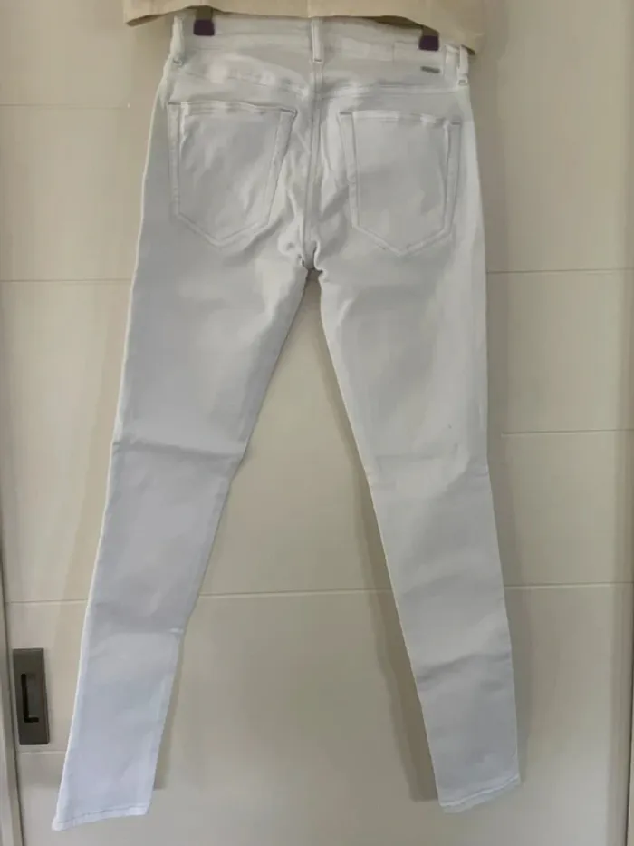 Jean blanc skinny Diesel W26-L32 - photo numéro 3