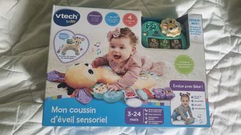 Mon coussin d'éveil sensoriel faon vtech