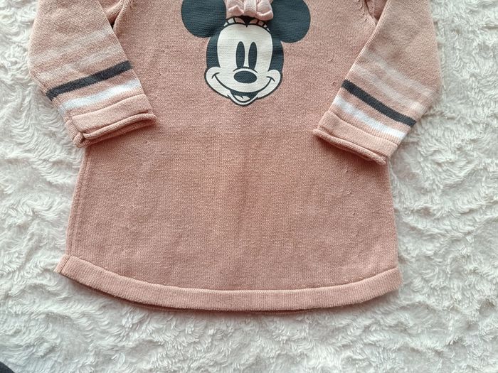 Robe pull manches longues Fille 6 mois Minnie Disney Baby Orchestra - photo numéro 4