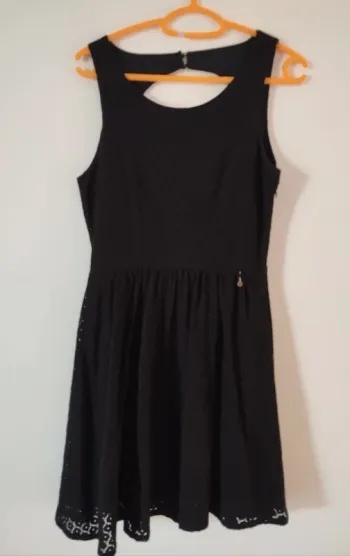 Robe patineuse noire