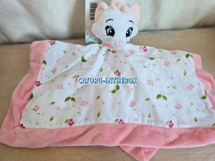 Doudou mouchoir plat / Comforter Disney Les Aristochats Marie The Aristocats - photo numéro 3