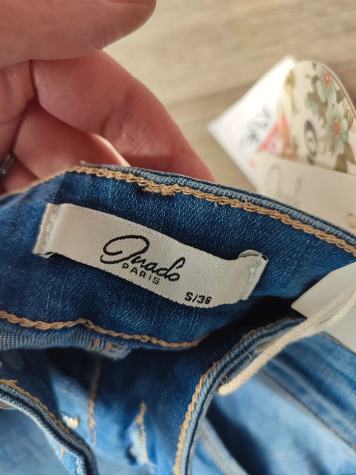 Onado jeans broderie - photo numéro 4