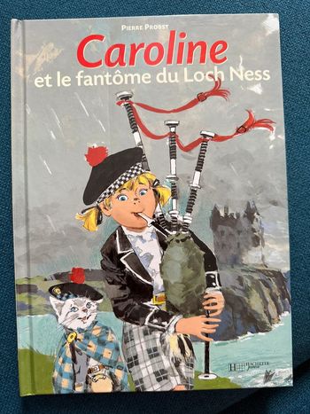 Album bd livre Pierre Probst rare vintage Caroline et le monstre fantôme du Loch Ness