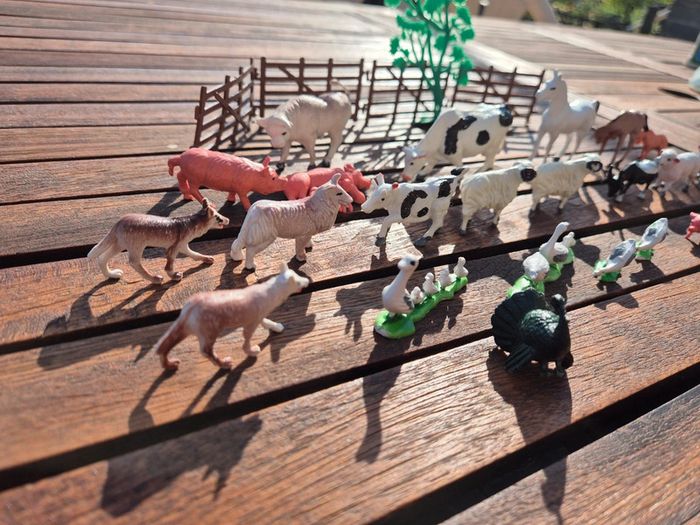 Lot d'animaux de la ferme - photo numéro 3