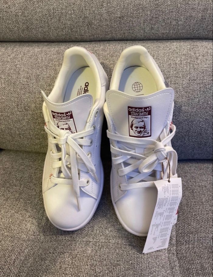 Adidas Stan Smith 37 blanche neuve - photo numéro 7