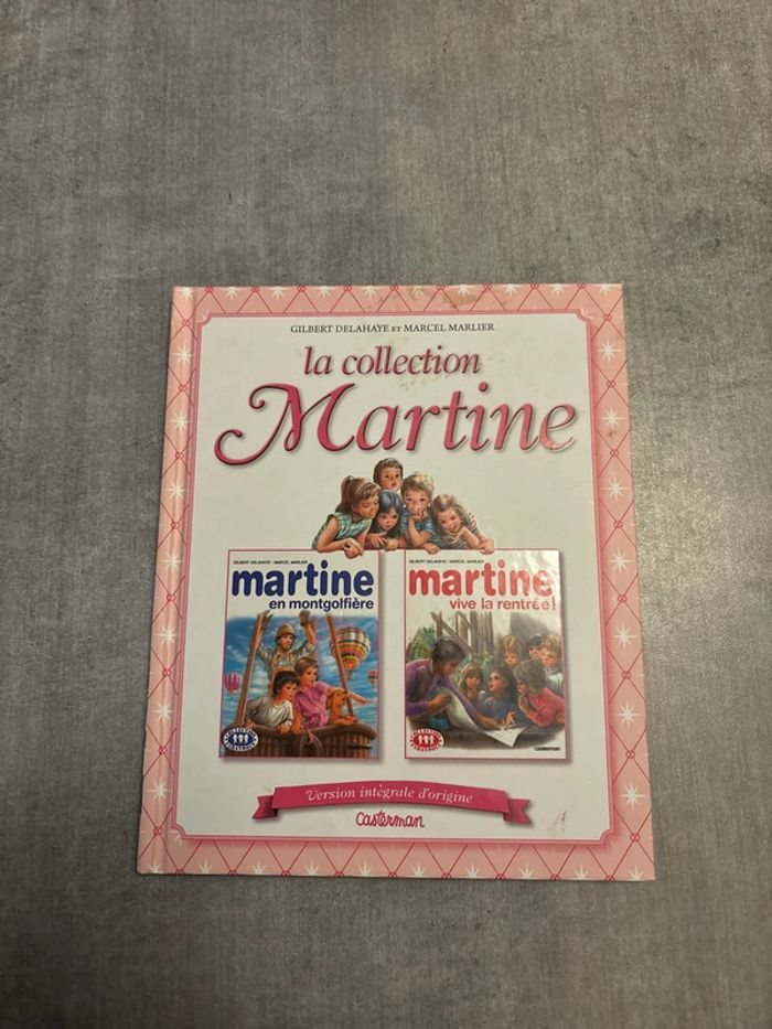 Livre la collection Martine