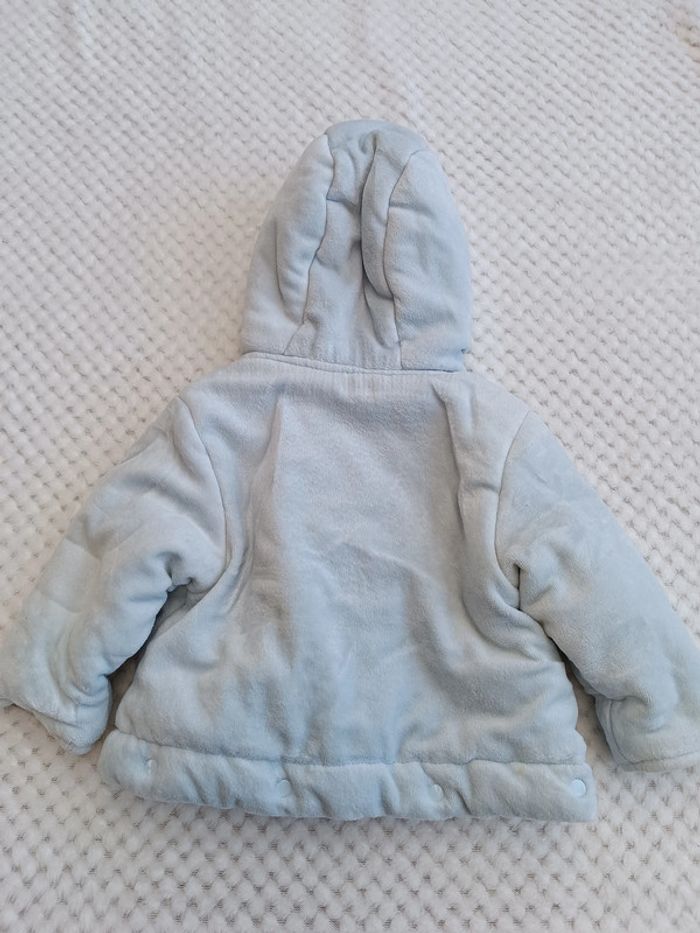 Manteau Chaud Bleu Clair – Orchestra 9 Mois - photo numéro 4