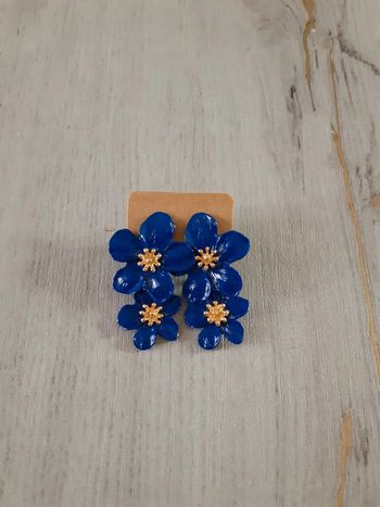 Boucles d'oreilles fleurs